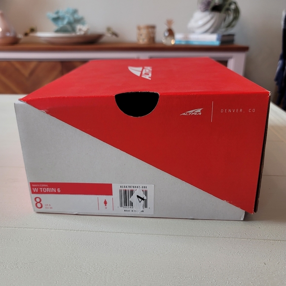 🆕️ Altra Torin 6 Road Running Shoes in Navy / Coral - Picture 11 of 12